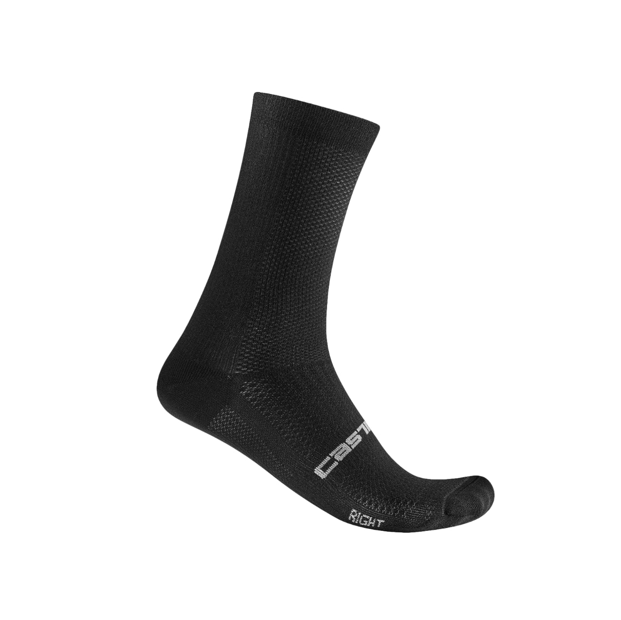 Castelli Espresso 18 sock zwart unisex