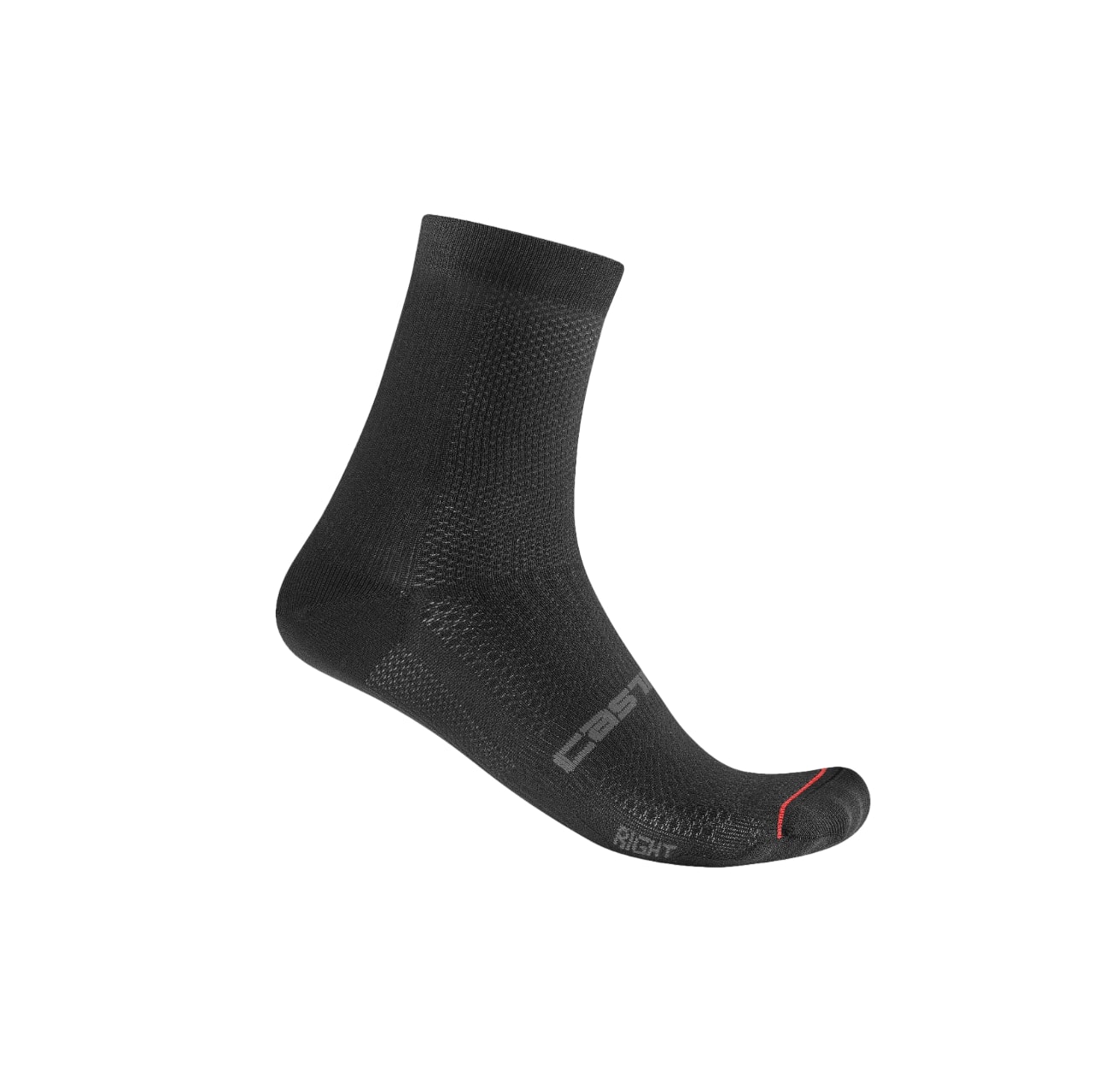 Castelli Espresso 12 sock zwart unisex