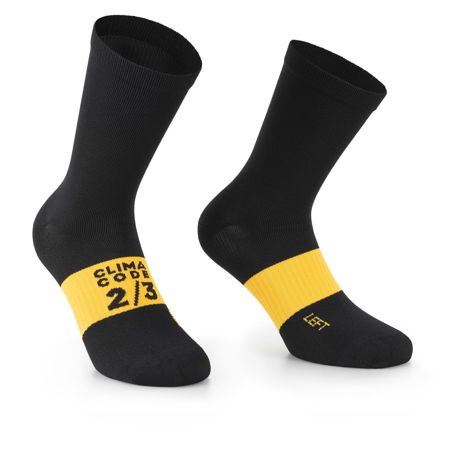 Assos spring/fall EVO fietssokken black series unisex