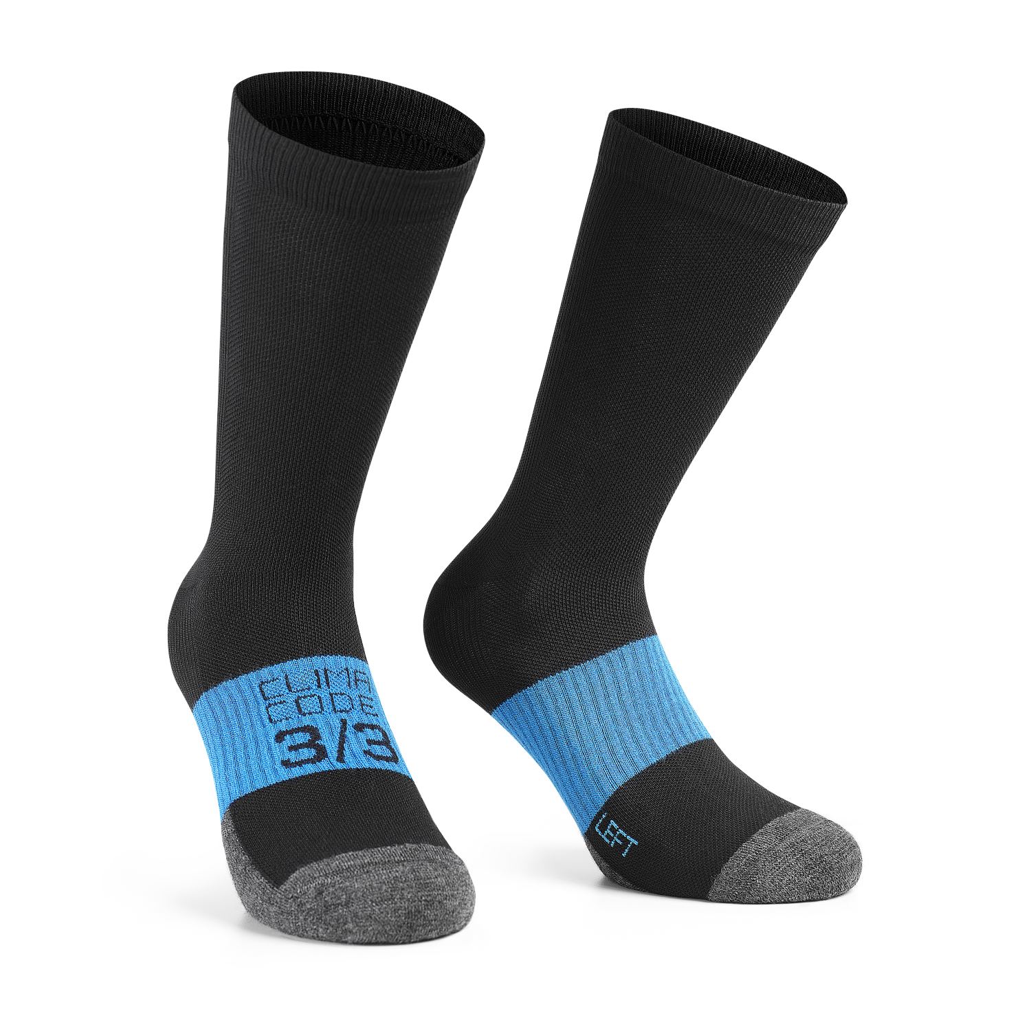 Assos winter fietssokken EVO black series unisex