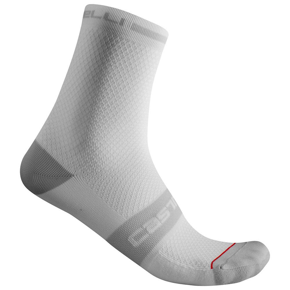Castelli Superleggera T 12 fietsokken wit unisex