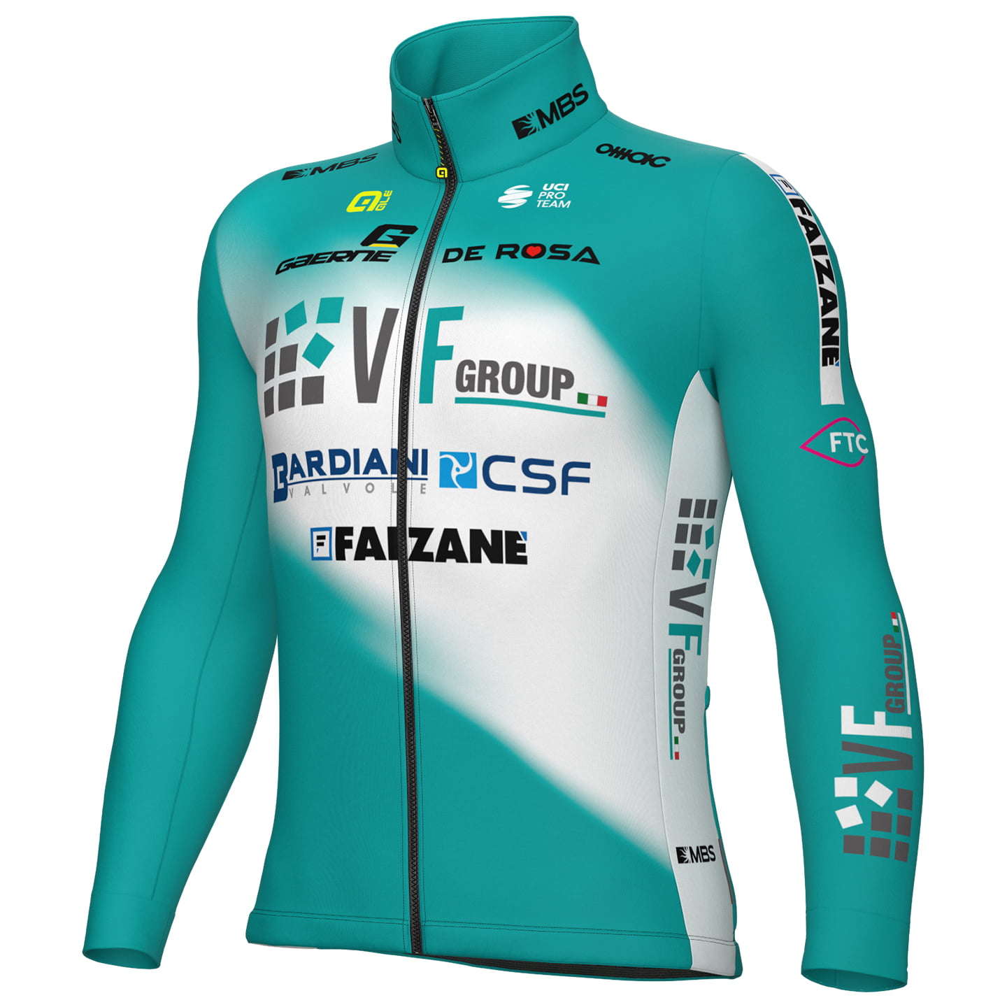 Alé VF GROUP-BARDIANI CSF-FAIZANÈ Winterjas 2025 Thermojack, voor heren