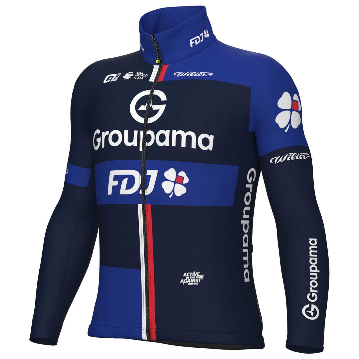 Alé GROUPAMA - FDJ Winterjas 2025 Thermojack, voor heren