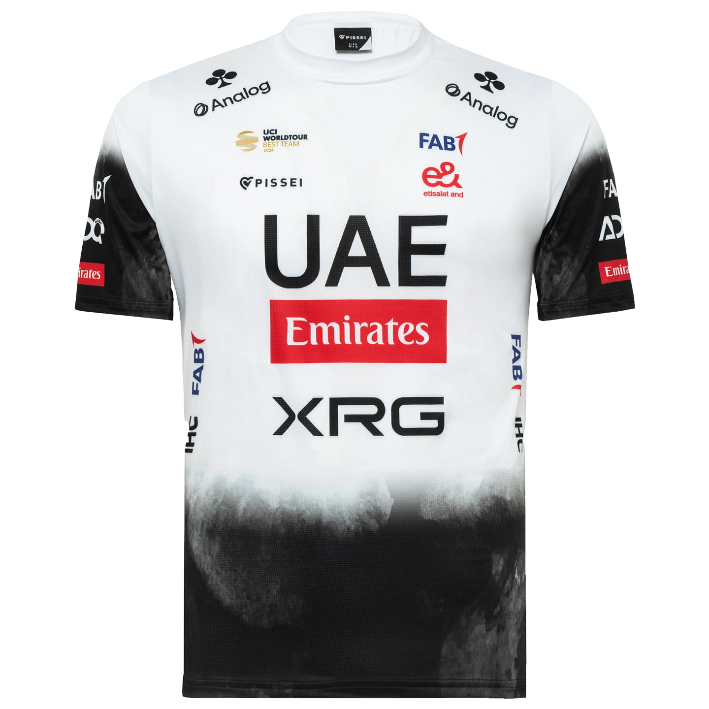Pissei UAE TEAM EMIRATES - XRG T-shirt 2025 t-shirt, voor heren