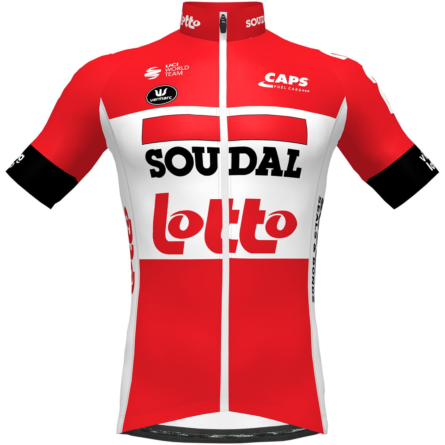 Vermarc LOTTO SOUDAL Aero 2022 fietsshirt met korte mouwen, voor heren