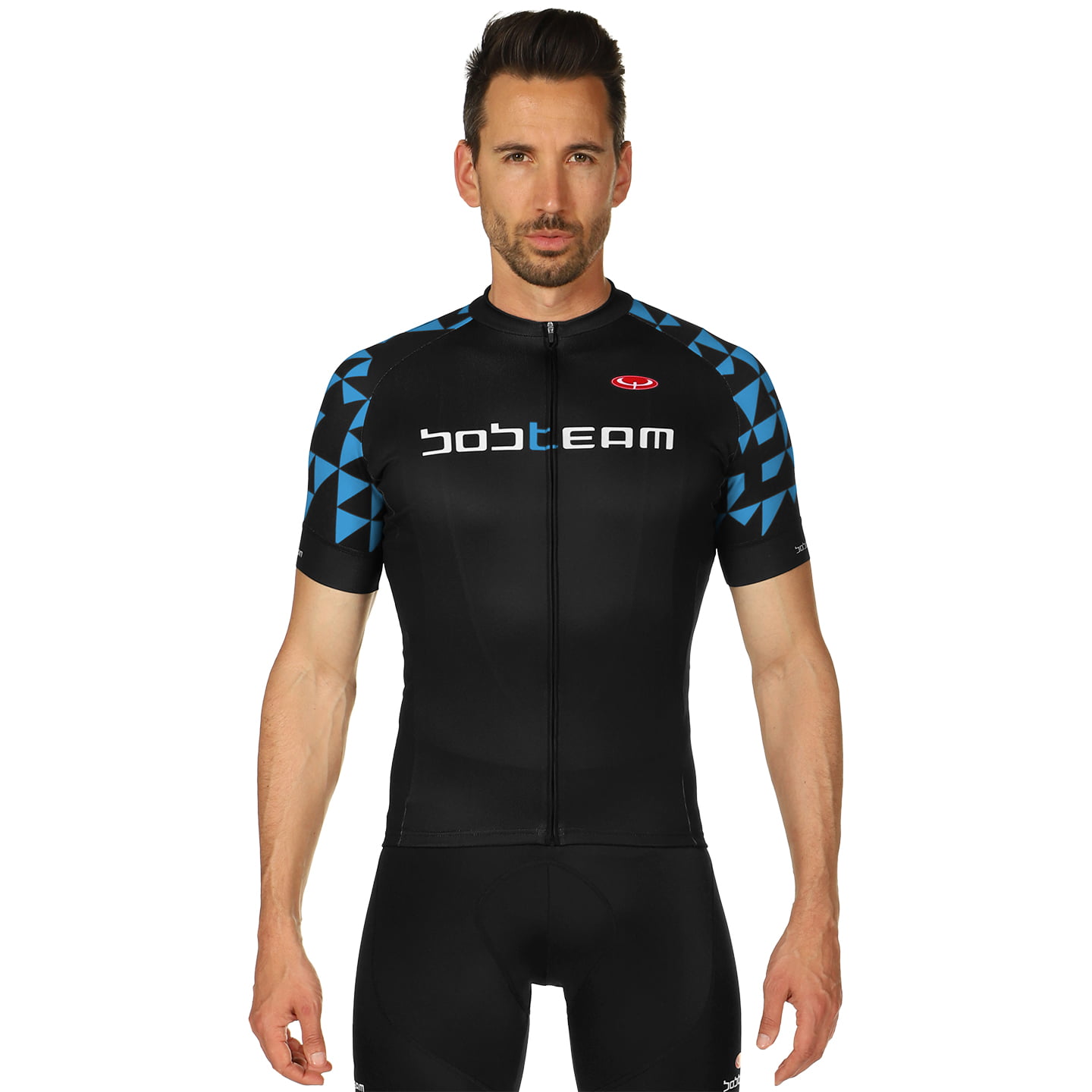 Bobteam Fiets shirt,  Shirt met korte mouwen Les Alpes fietsshirt met korte