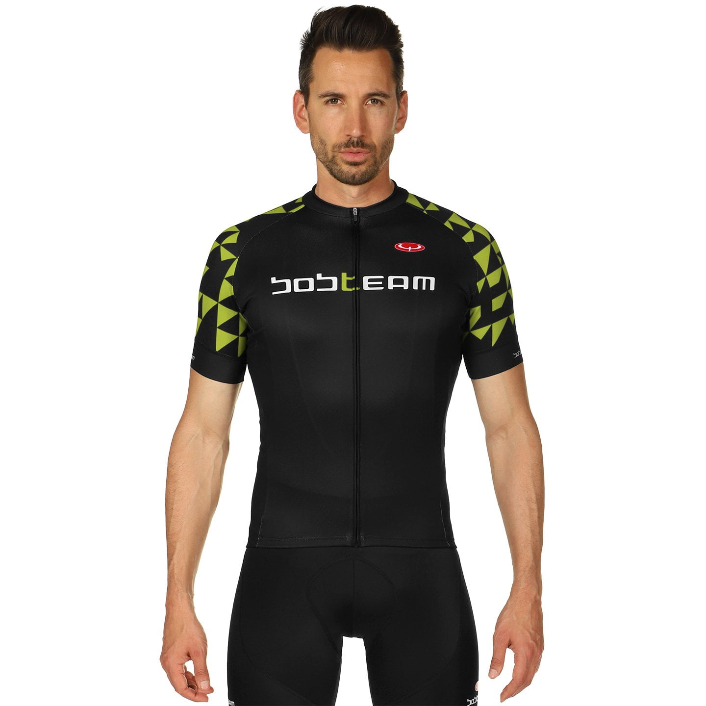 Bobteam Fiets shirt,  Shirt met korte mouwen Les Alpes fietsshirt met korte