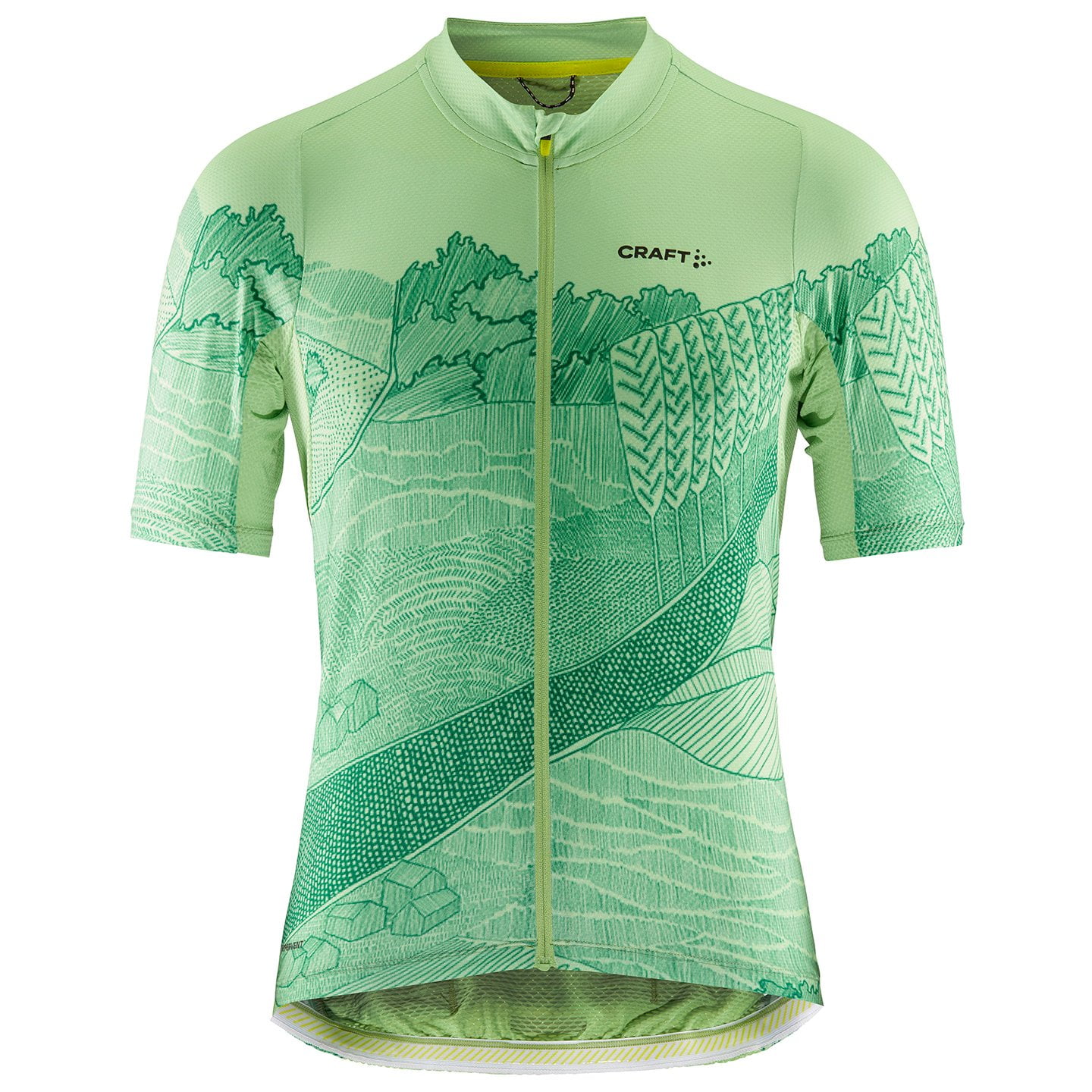 Craft ADV Endurance Graphic fietsshirt met korte mouwen, voor heren