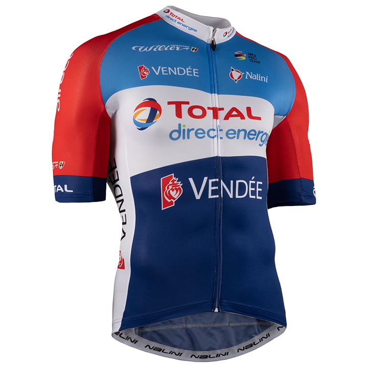 Nalini TOTAL DIRECT ENERGIE Shirt met korte mouwen 2021 fietsshirt met korte mouwen,