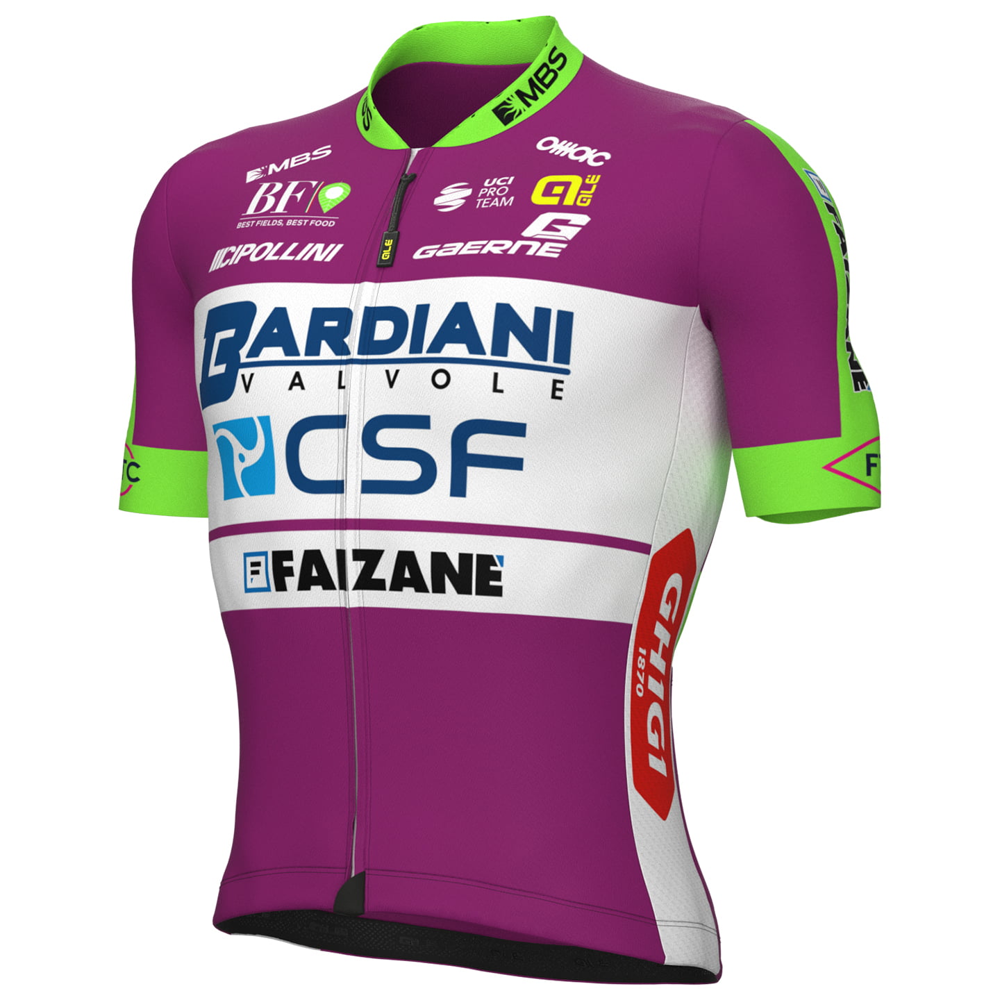 Alé BARDIANI CSF FAIZANÈ Shirt met korte mouwen 2022 fietsshirt met korte mouwen,