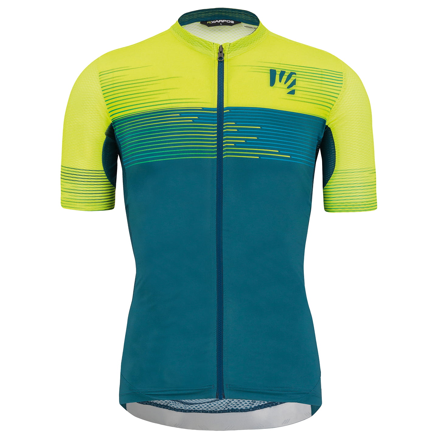 Karpos Shirt met korte mouwen Green Fire fietsshirt met korte mouwen, voor