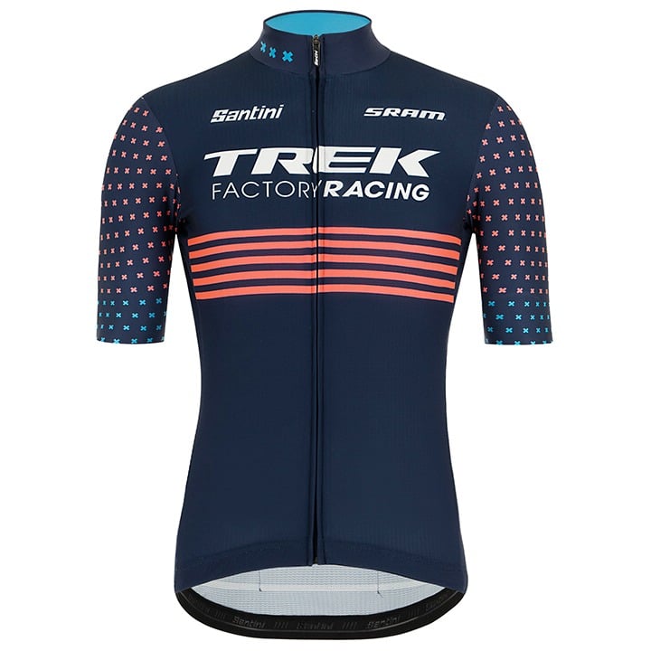 Santini TREK FACTORY RACING Shirt met korte mouwen CX 2022 fietsshirt met korte mouwen,