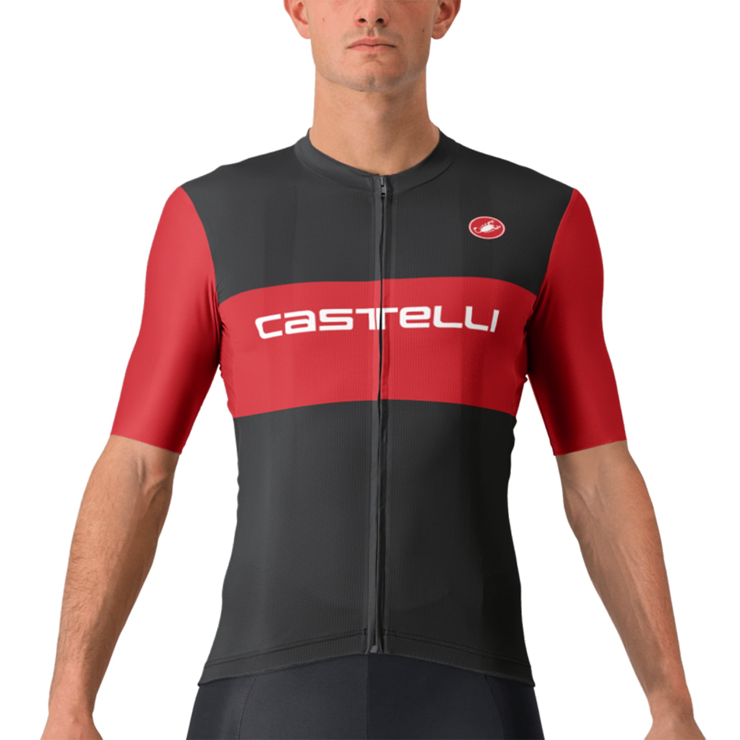 Castelli Fan Block fietsshirt met korte mouwen, voor heren