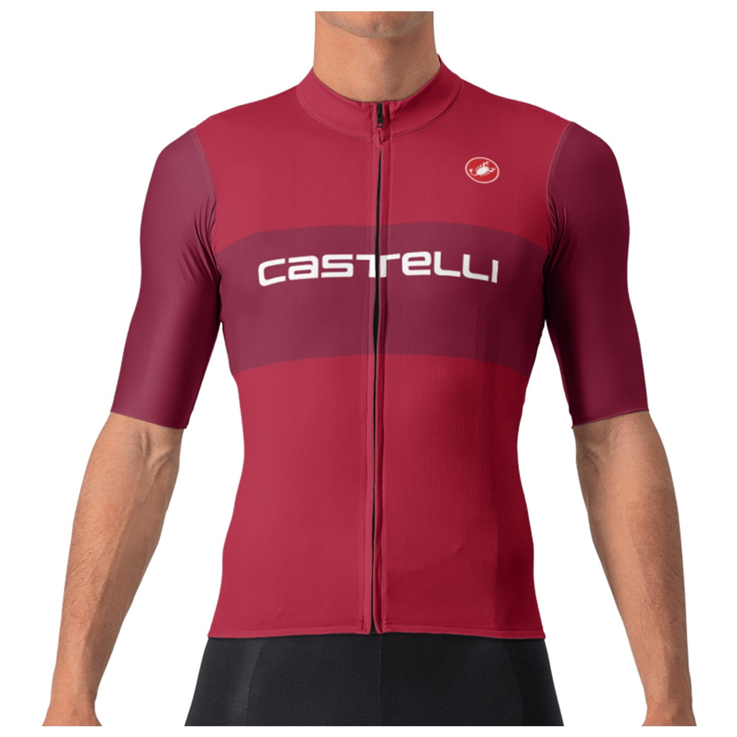 Castelli Fan Block fietsshirt met korte mouwen, voor heren