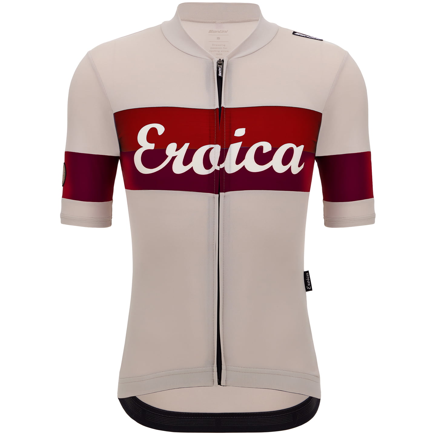 Santini Eroica Quiete fietsshirt met korte mouwen, voor heren