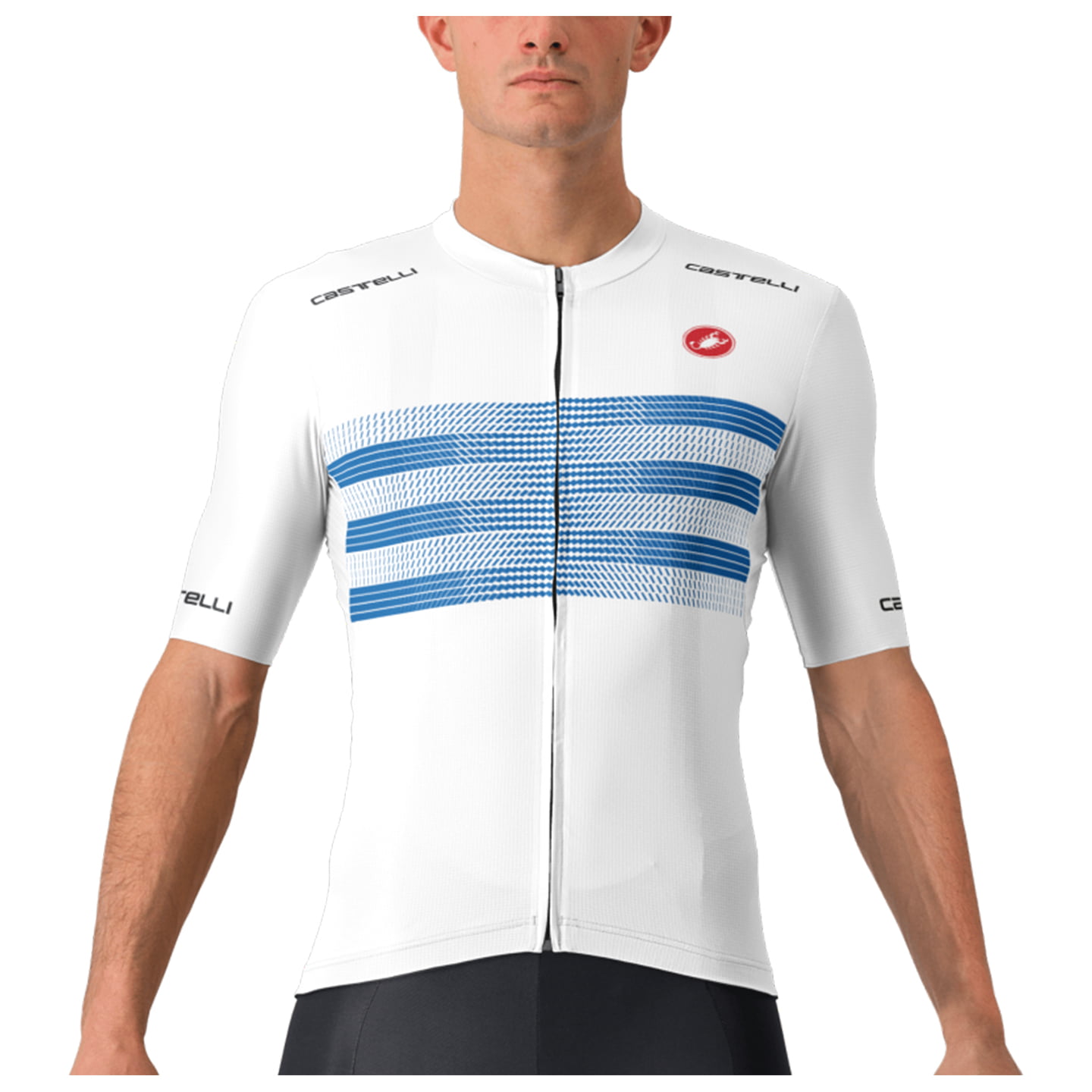Castelli trui korte mouw Country Collection Finland fietsshirt met korte mouwen,