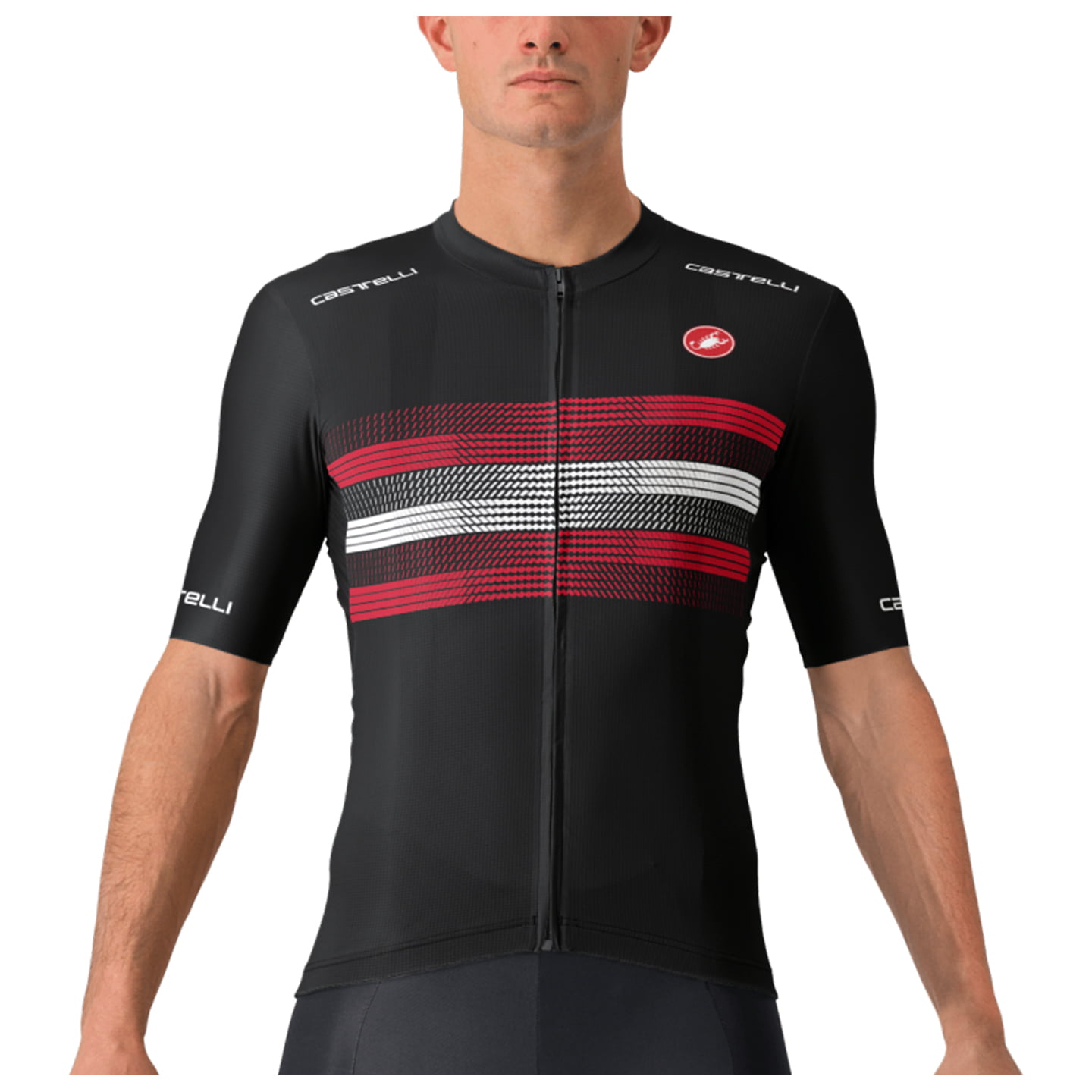Castelli trui korte mouw Country Collection Oostenrijk fietsshirt met korte