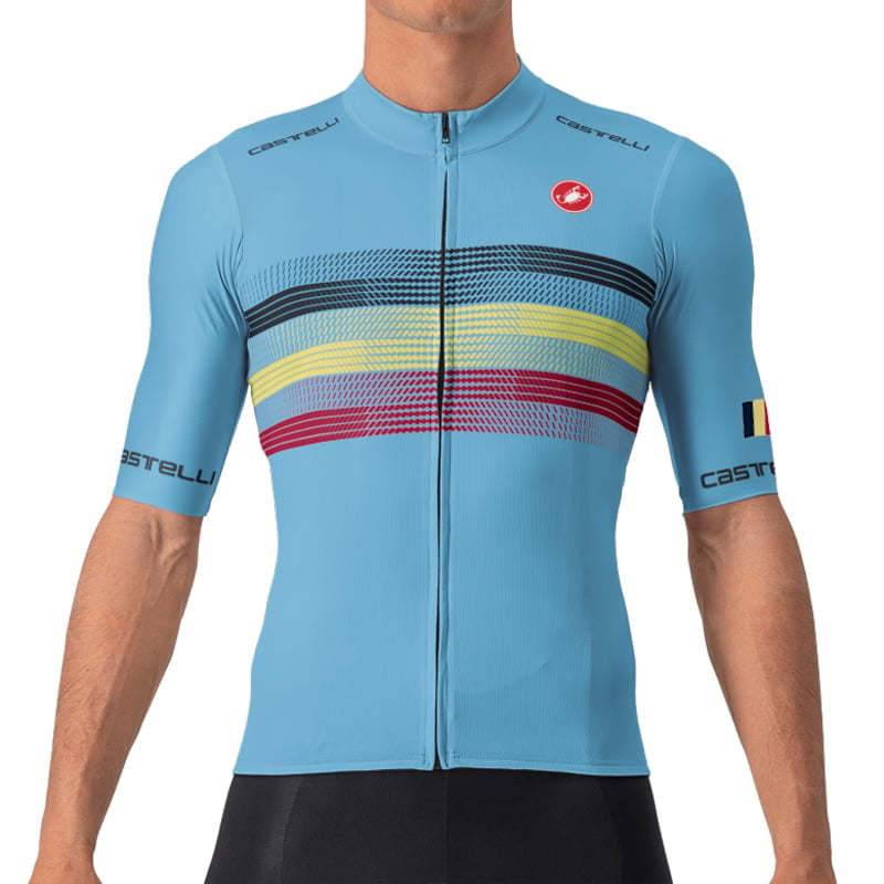 Castelli Country-Collection België fietsshirt met korte mouwen, voor heren