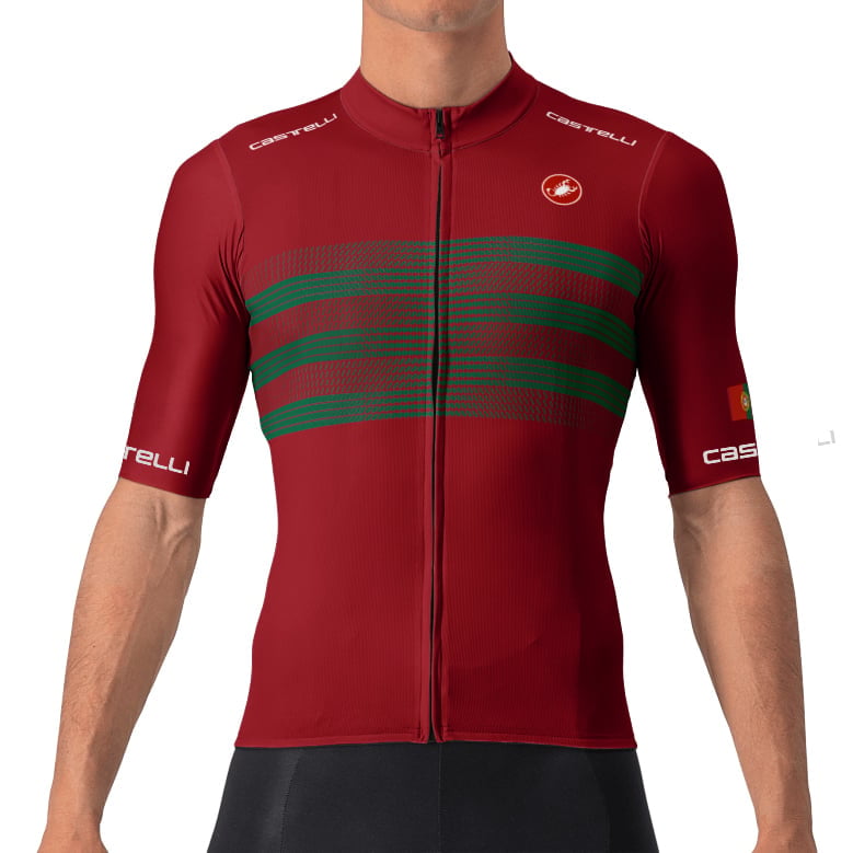 Castelli Country-Collection Portugal fietsshirt met korte mouwen, voor heren,