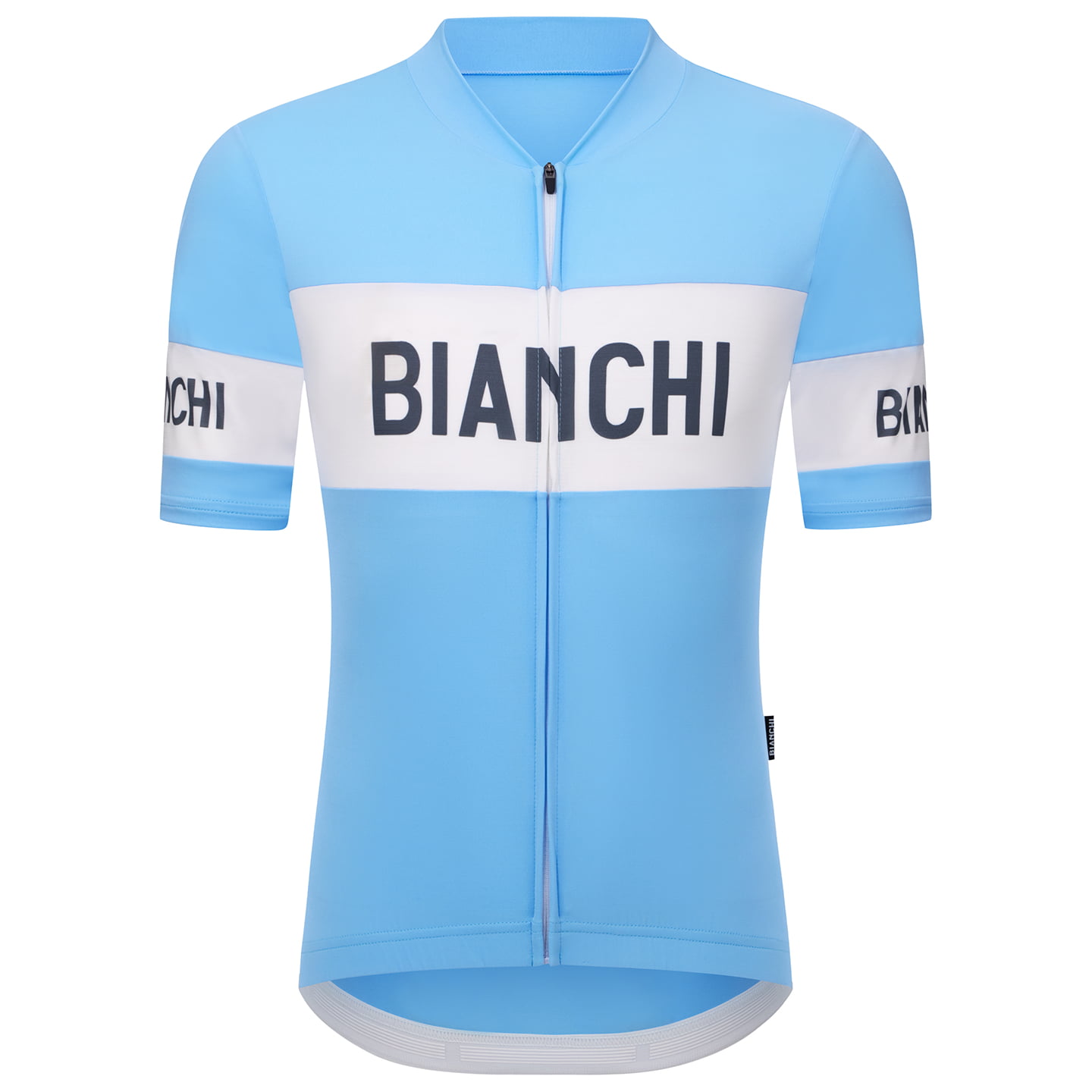 Bianchi Milano Retro fietsshirt met korte mouwen, voor heren