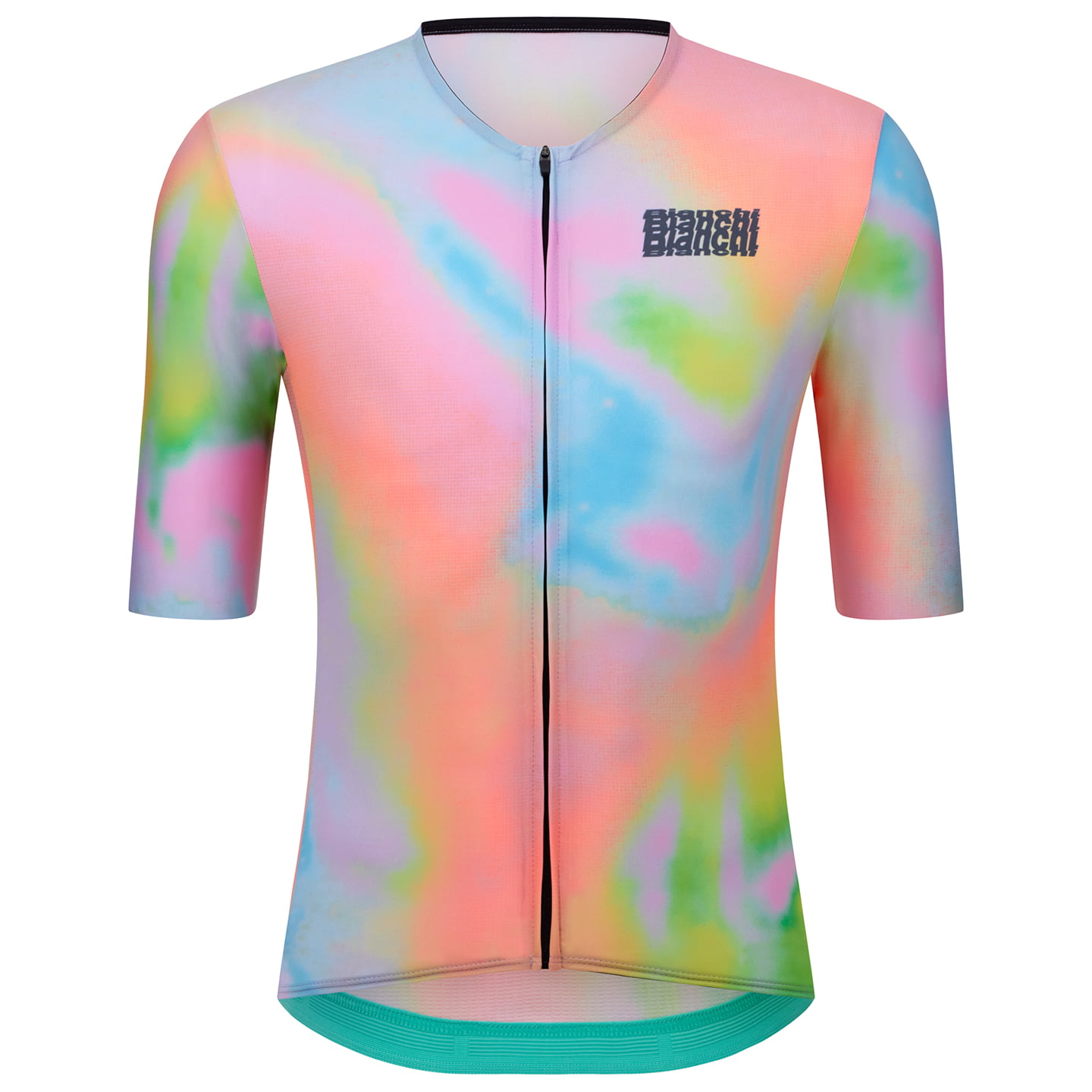 Bianchi Milano Pop fietsshirt met korte mouwen, voor heren