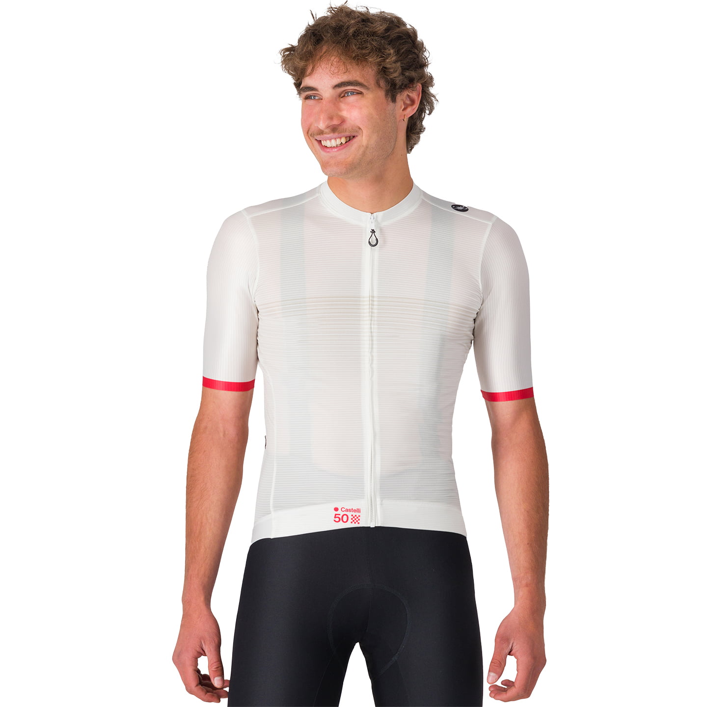 Castelli Shirt met korte mouwen Espresso 50 jaar editie fietsshirt met korte