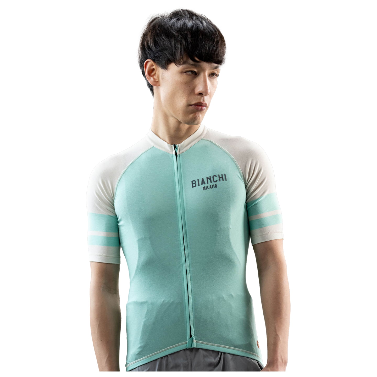 Bianchi Milano Lifestyle Gravel fietsshirt met korte mouwen, voor heren