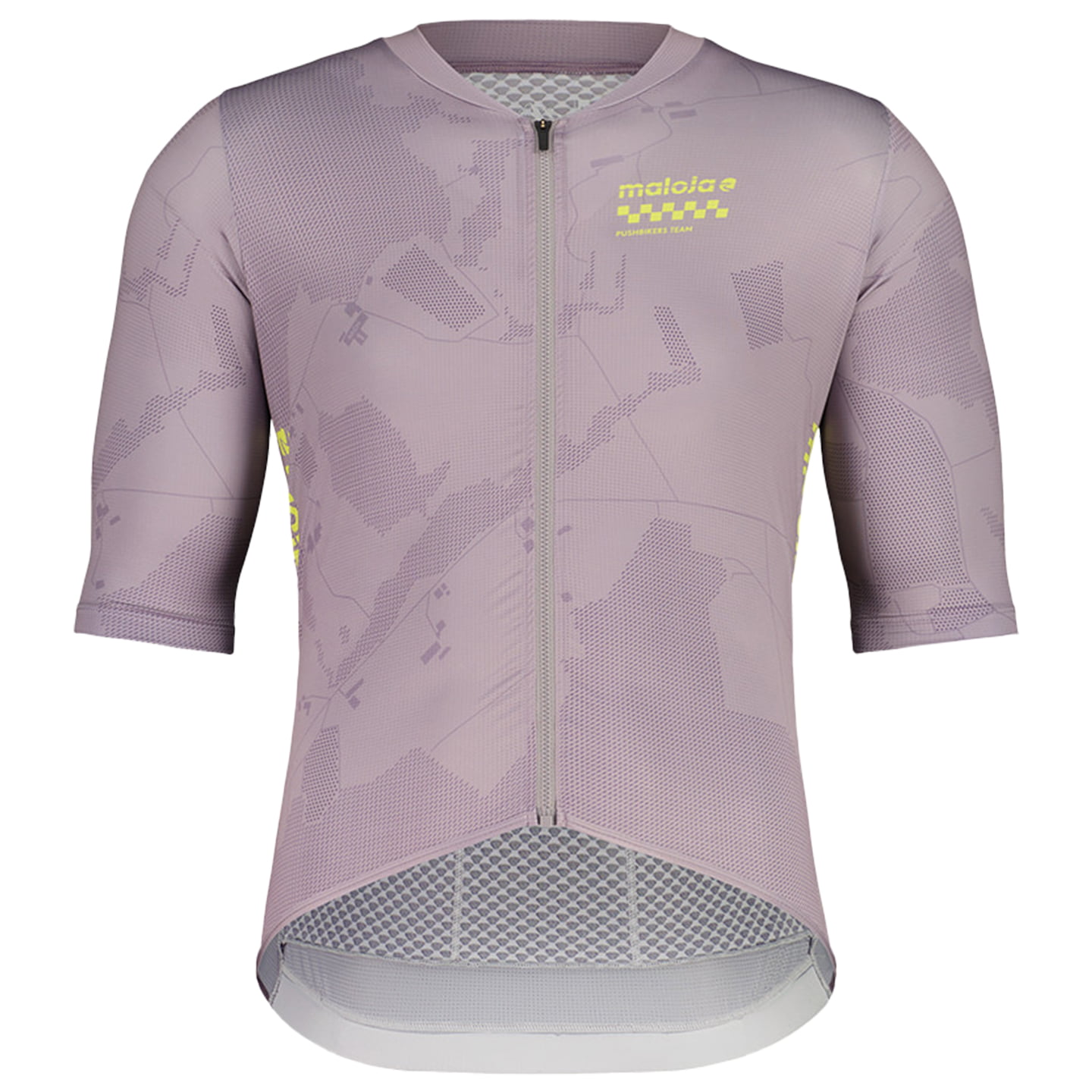 Maloja PushbikersM. Aero fietsshirt met korte mouwen, voor heren