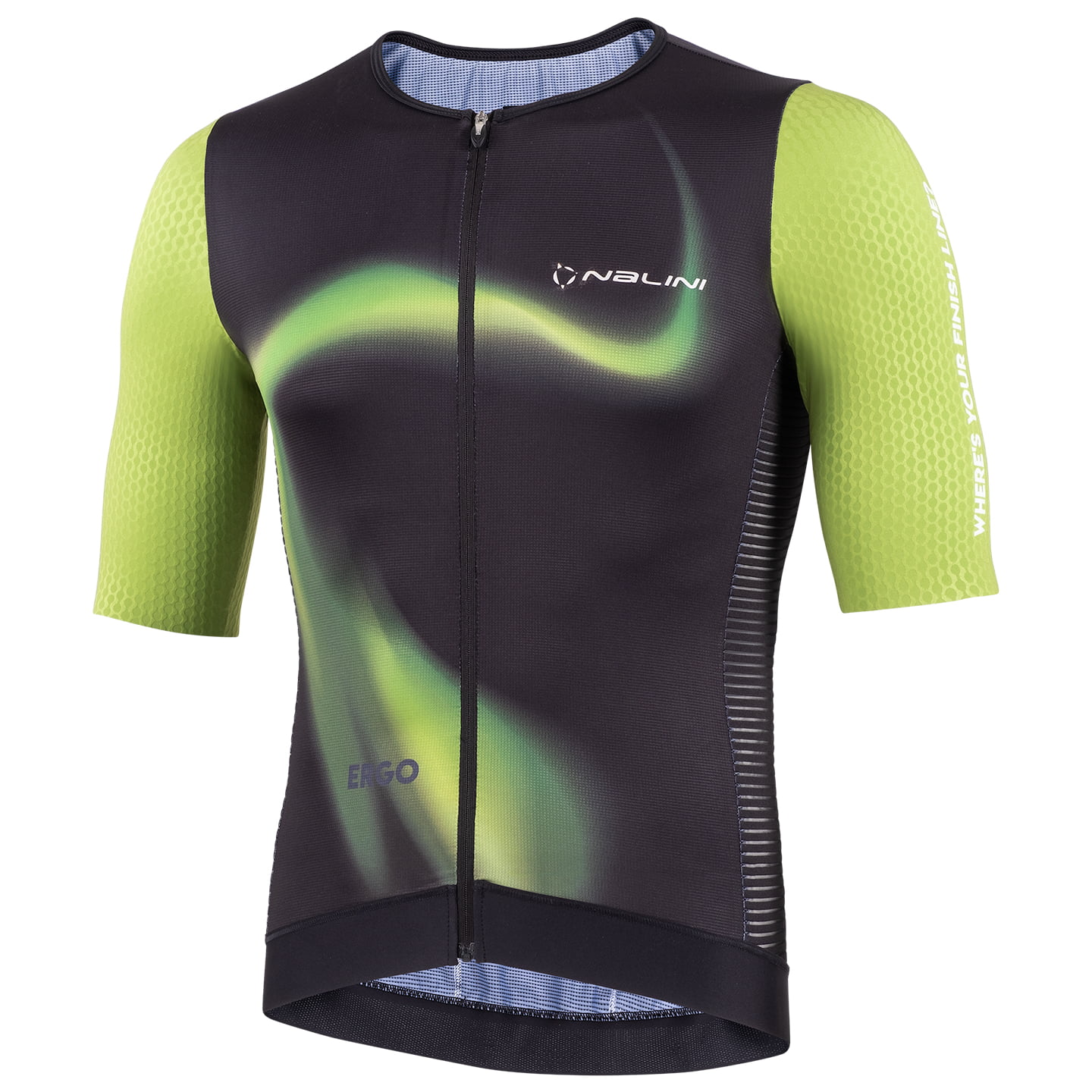 Nalini fietsshirt met korte mouwen Laser, voor heren