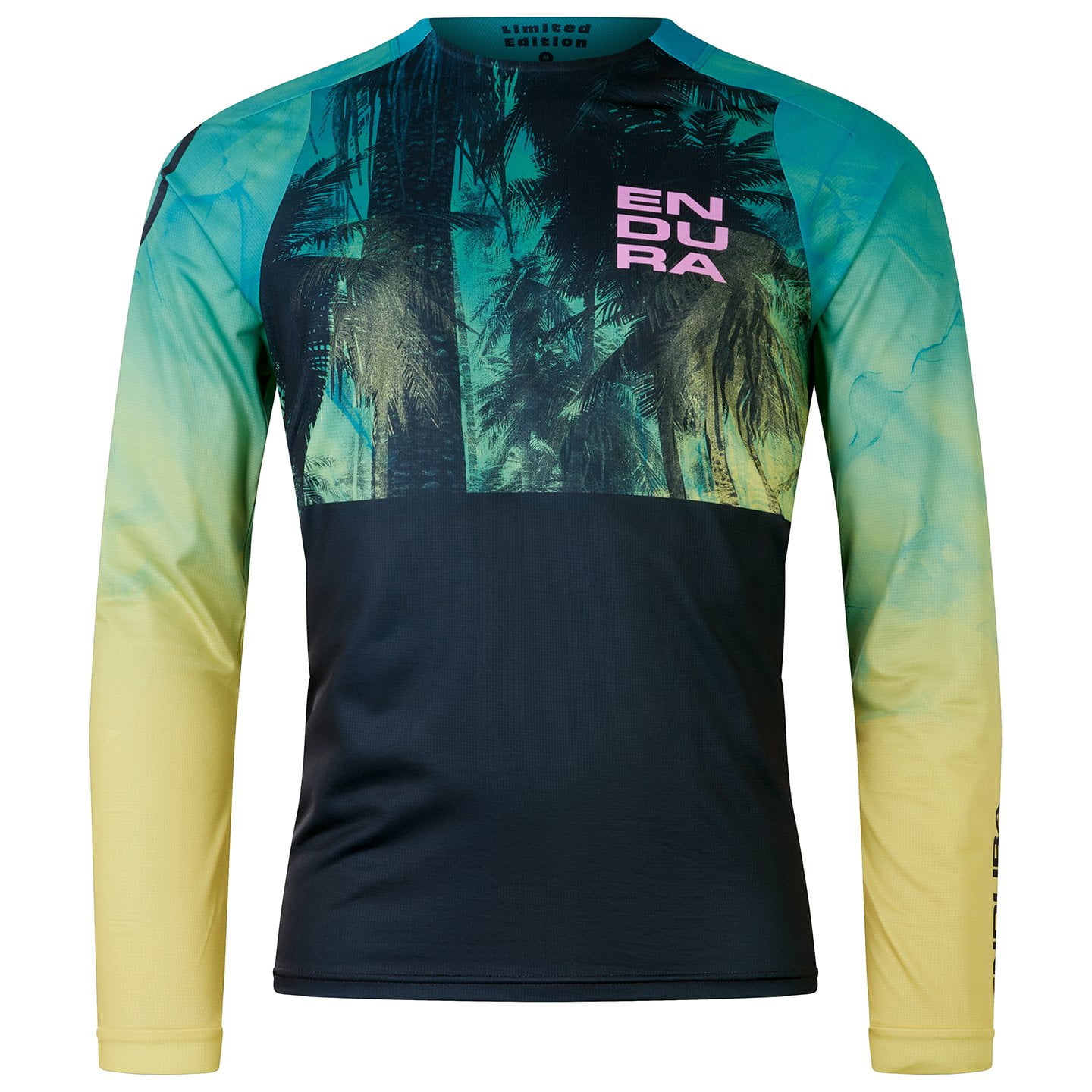 Endura bike-shirt met lange mouwen Tropical Limited Edition bikeshirt, voor