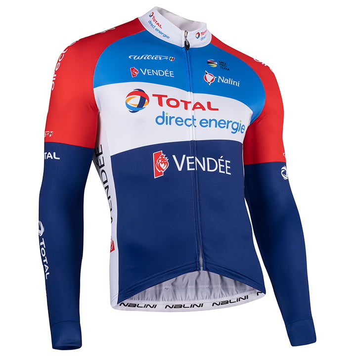 Nalini TOTAL DIRECT ENERGIE Shirt met lange mouwen 2021 fietsshirt met lange mouwen,