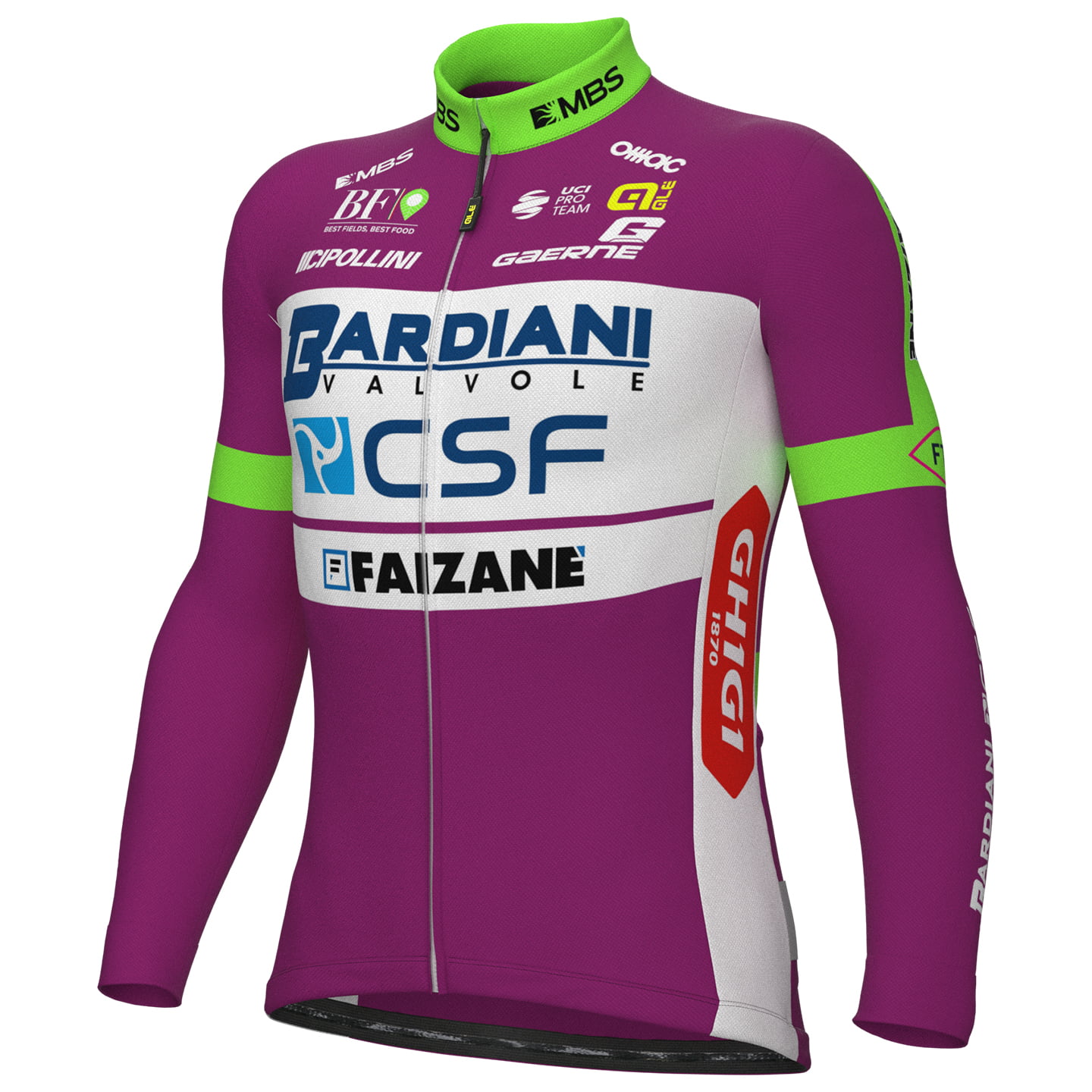 Alé BARDIANI CSF FAIZANE Shirt met lange mouwen 2022 fietsshirt met lange mouwen,