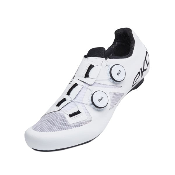 Ekoï Wielrenschoenen EKOI Perf R4 LIGHT CARBON INSERT Wit