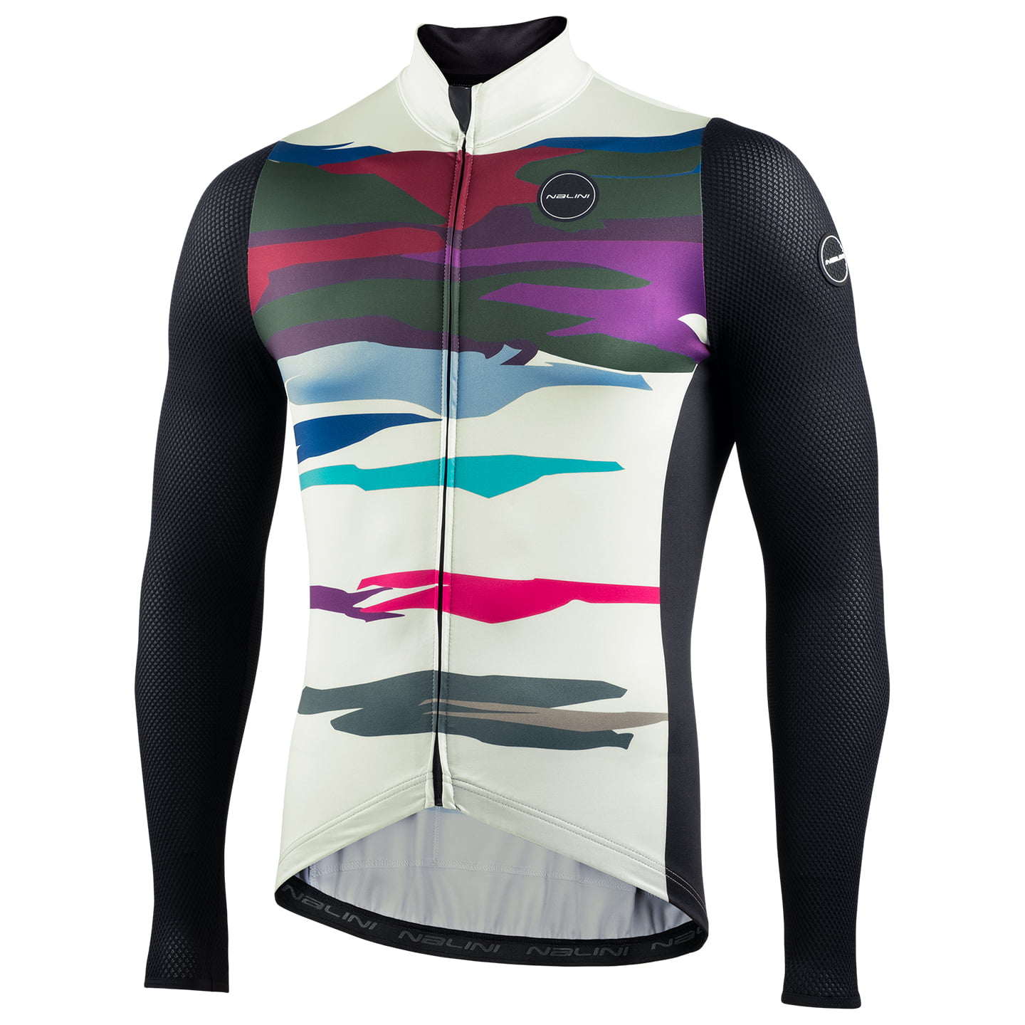 Nalini Langarmtrui Warm Fit Mesh fietsshirt met lange mouwen, voor heren