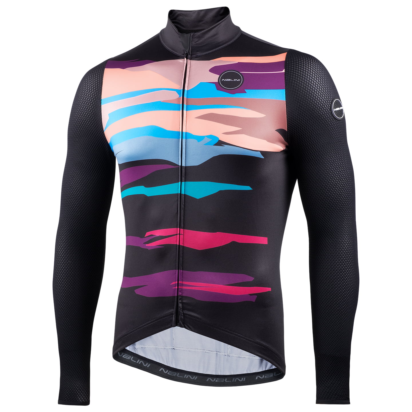 Nalini Langarmtrui Warm Fit Mesh fietsshirt met lange mouwen, voor heren