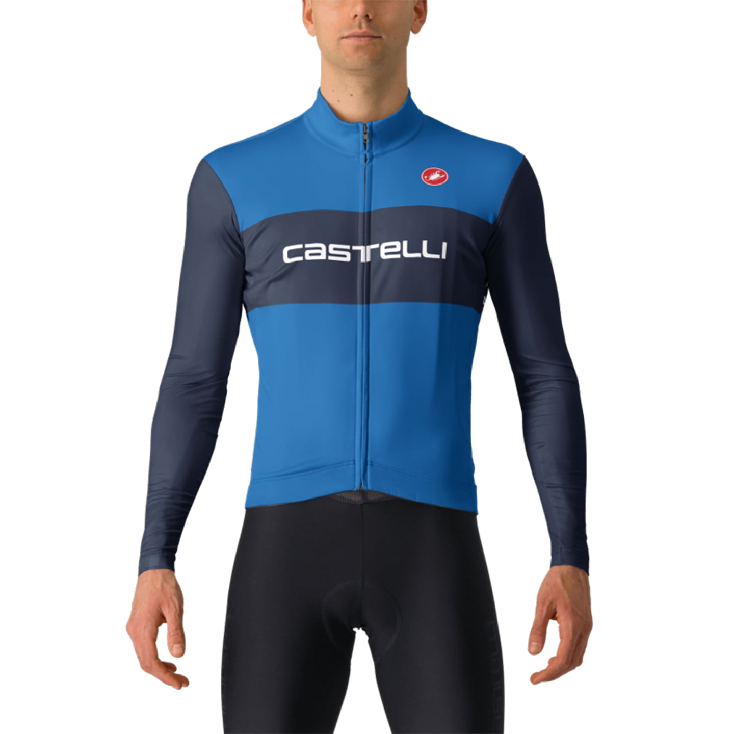 Castelli Fan Block fietsshirt met lange mouwen, voor heren