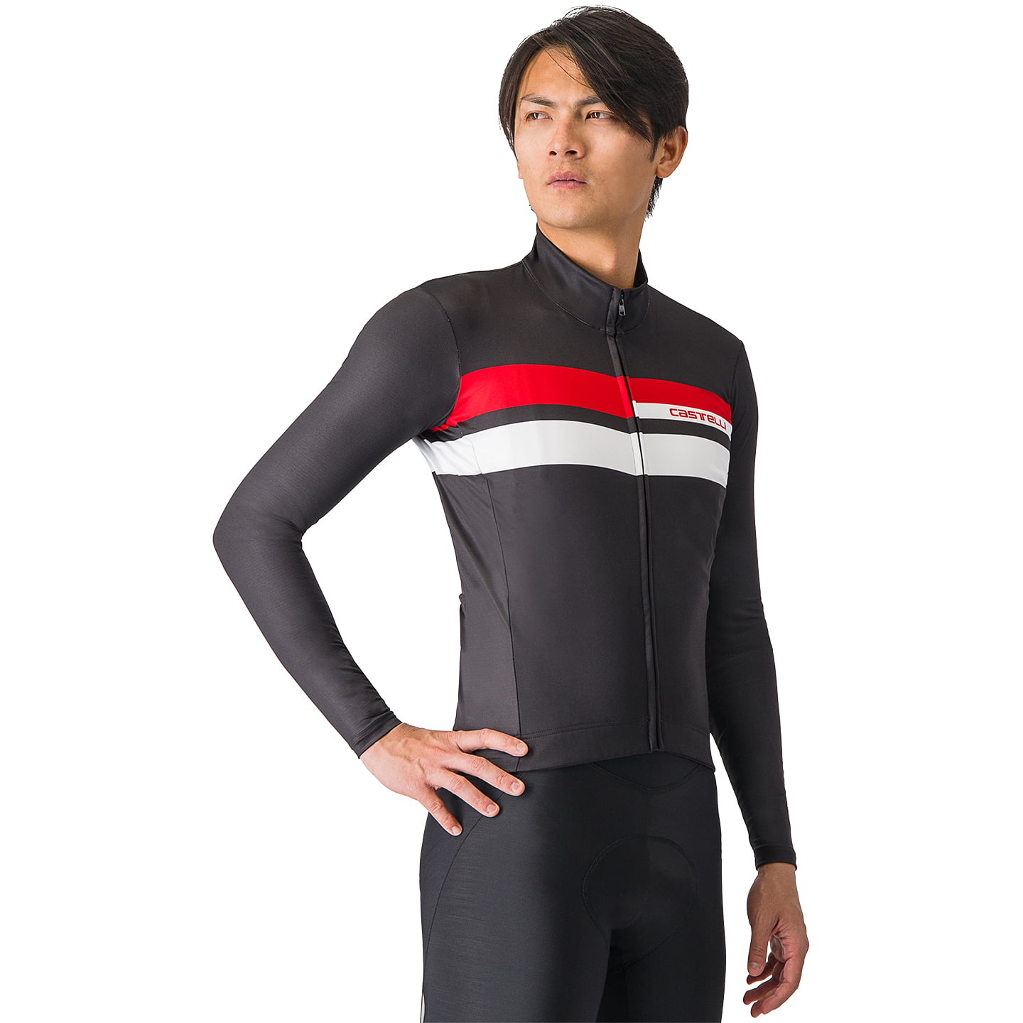 Castelli Lineare fietsshirt met lange mouwen, voor heren