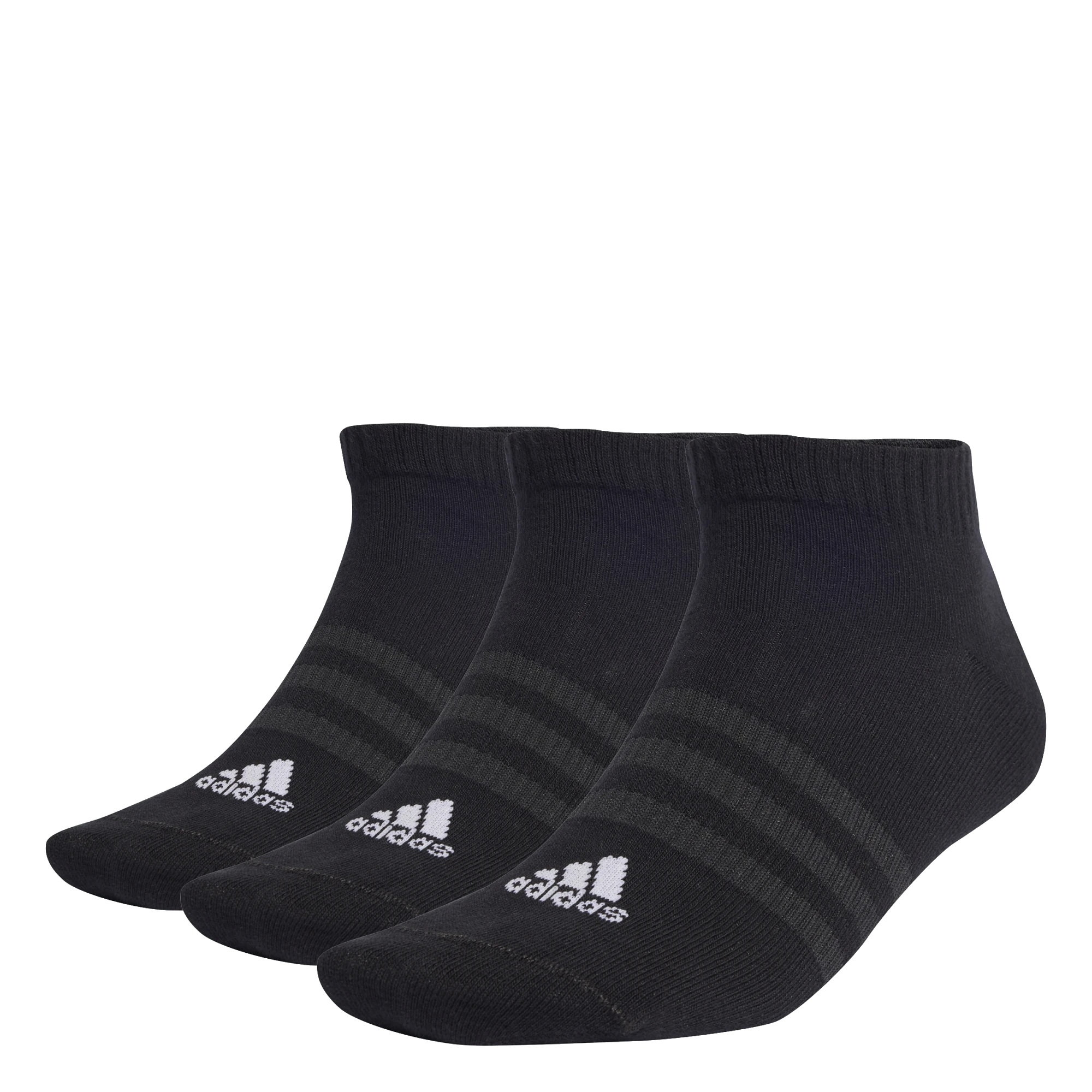 Adidas Sportswear Low 3-Stripes 3-pack Sport Sokken 34 -36