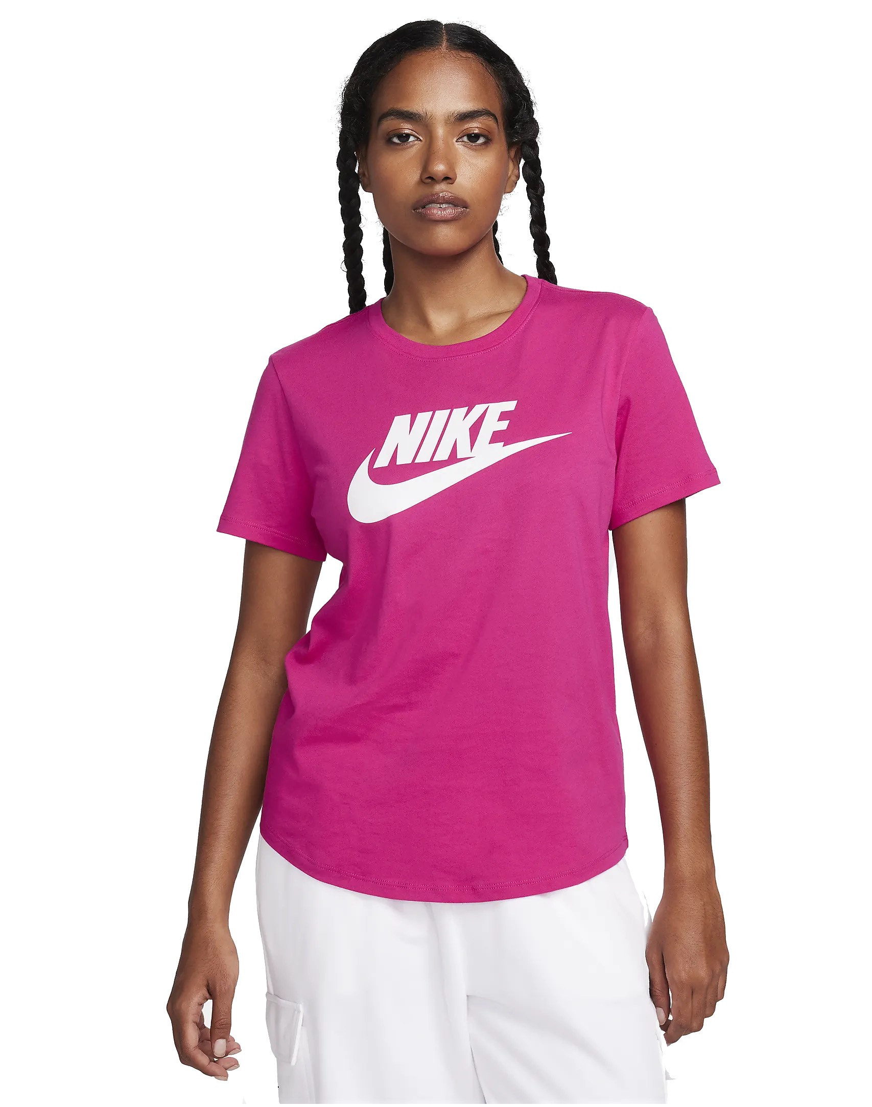 Nike Essential Sportshirt Dames L/40.