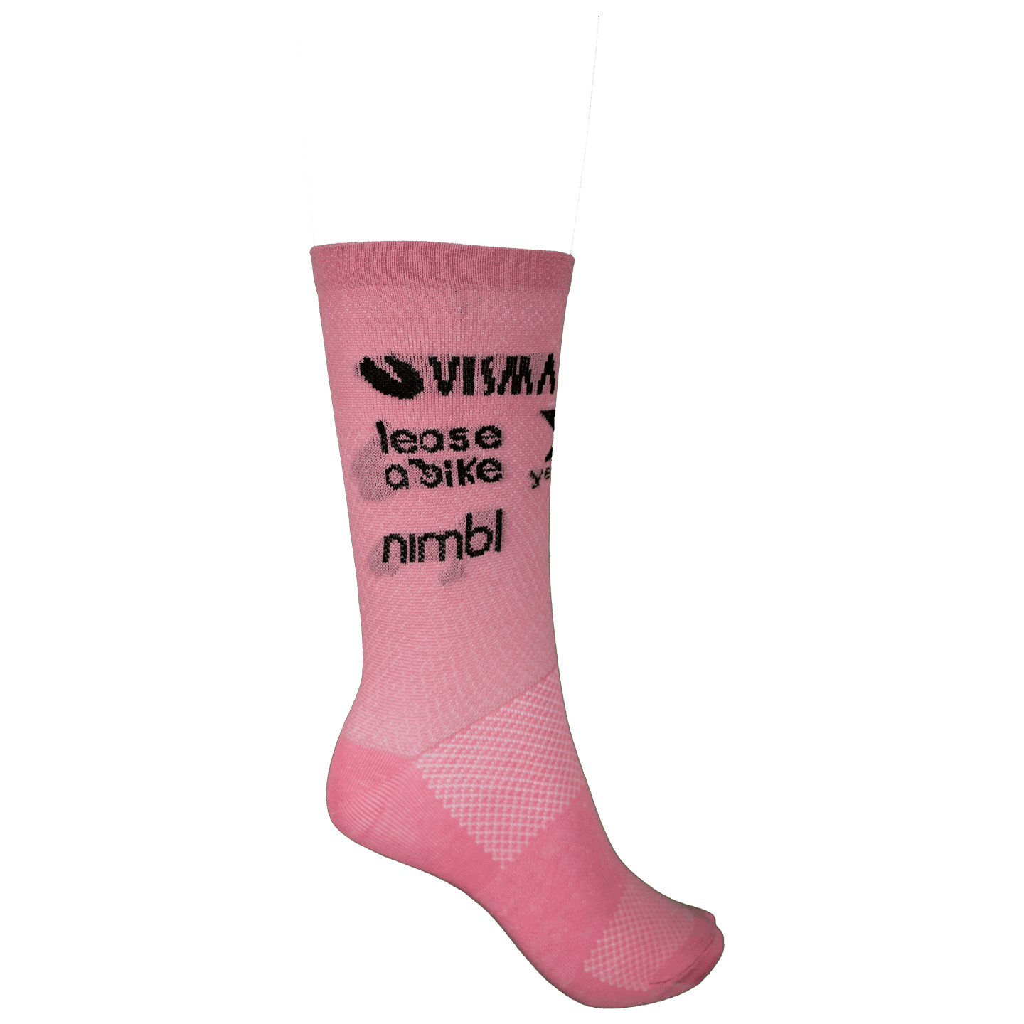 YellowB TEAM VISMA LEASE A BIKE Giro d'Italia Victory 2025 fietssokken, voor heren