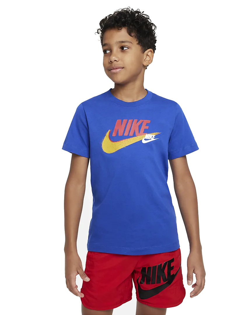 Nike NSW SI SS Sportshirt Jongens 116
