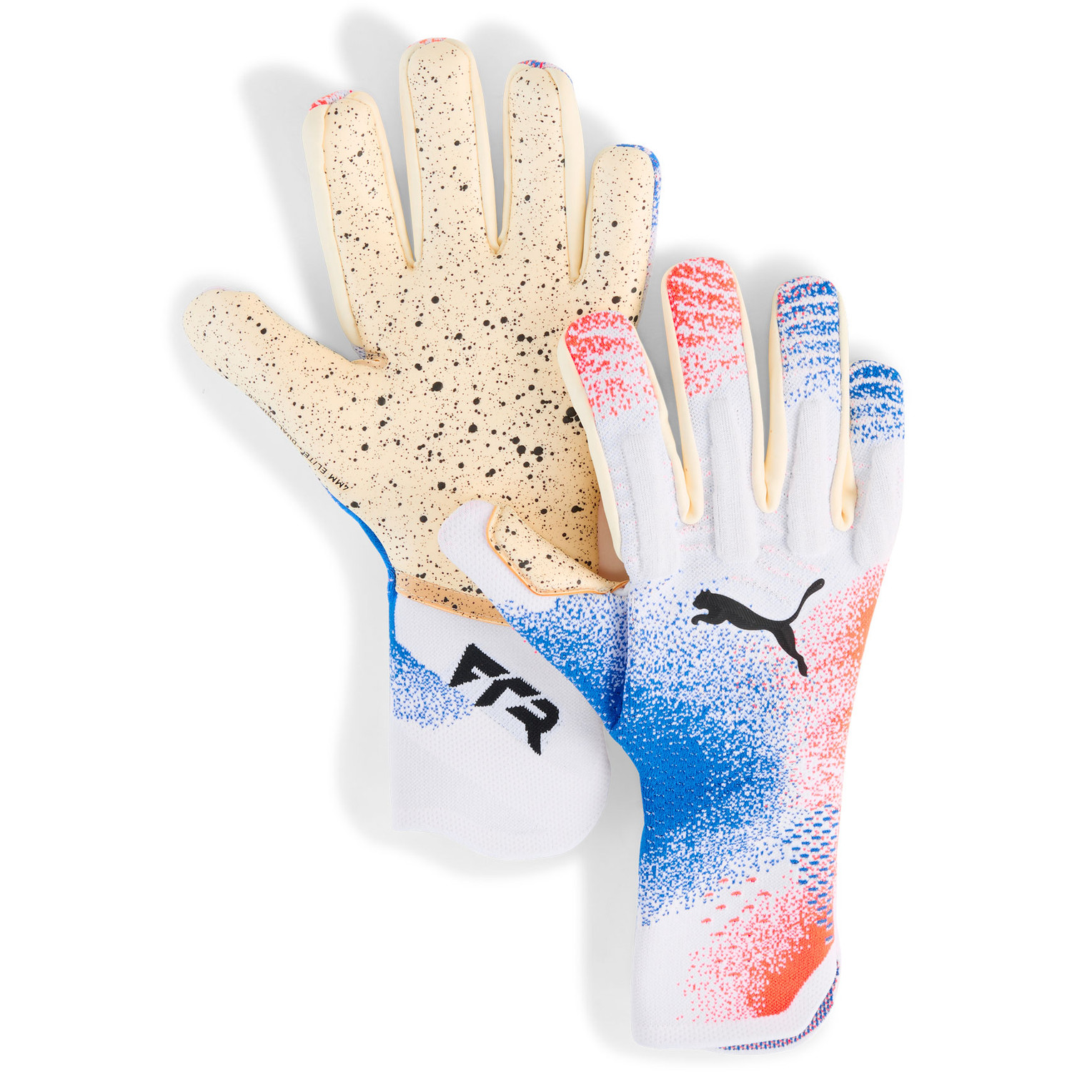 Puma Future Ultimate NC White Glowing Red Ultra Blue - Keepershandschoenen - Maat 10