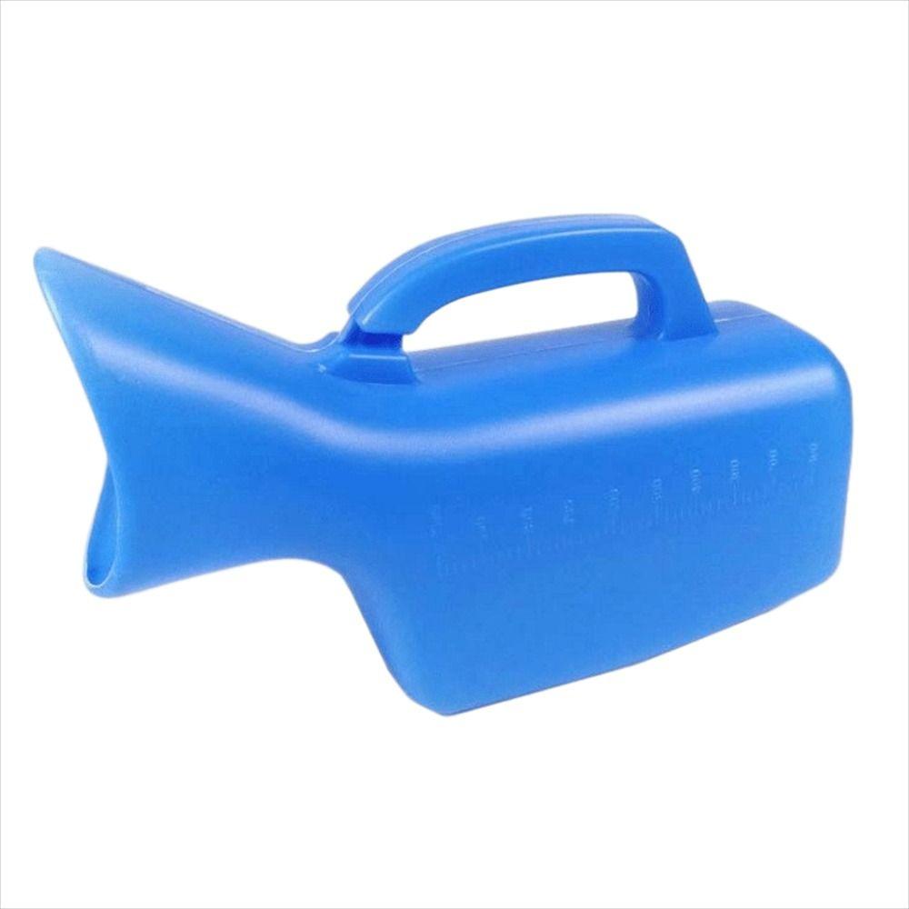 Ximatre Urinoiropslag Auto Mobiel toilet Urinoirtoilethulpmiddel met grote capaciteit Urinefles Reis Reizen women blue