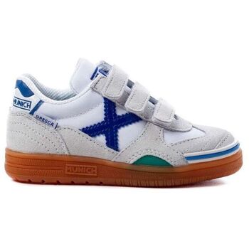 Munich Voetbalschoenen  Gresca kid velcro 1508604 BLANCO