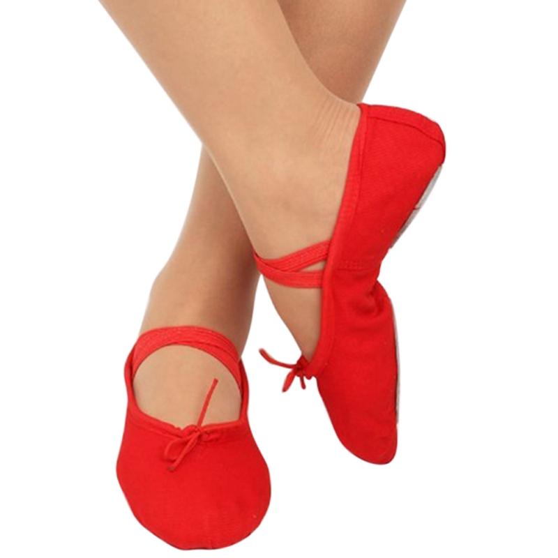 BOOSKU Meisjes Kinderen Dansschoenen Slippers Hoge Kwaliteit Ballerina Oefenschoen Voor Ballet 5 Kleur Balletdanser Zwart Maat 22-44 30