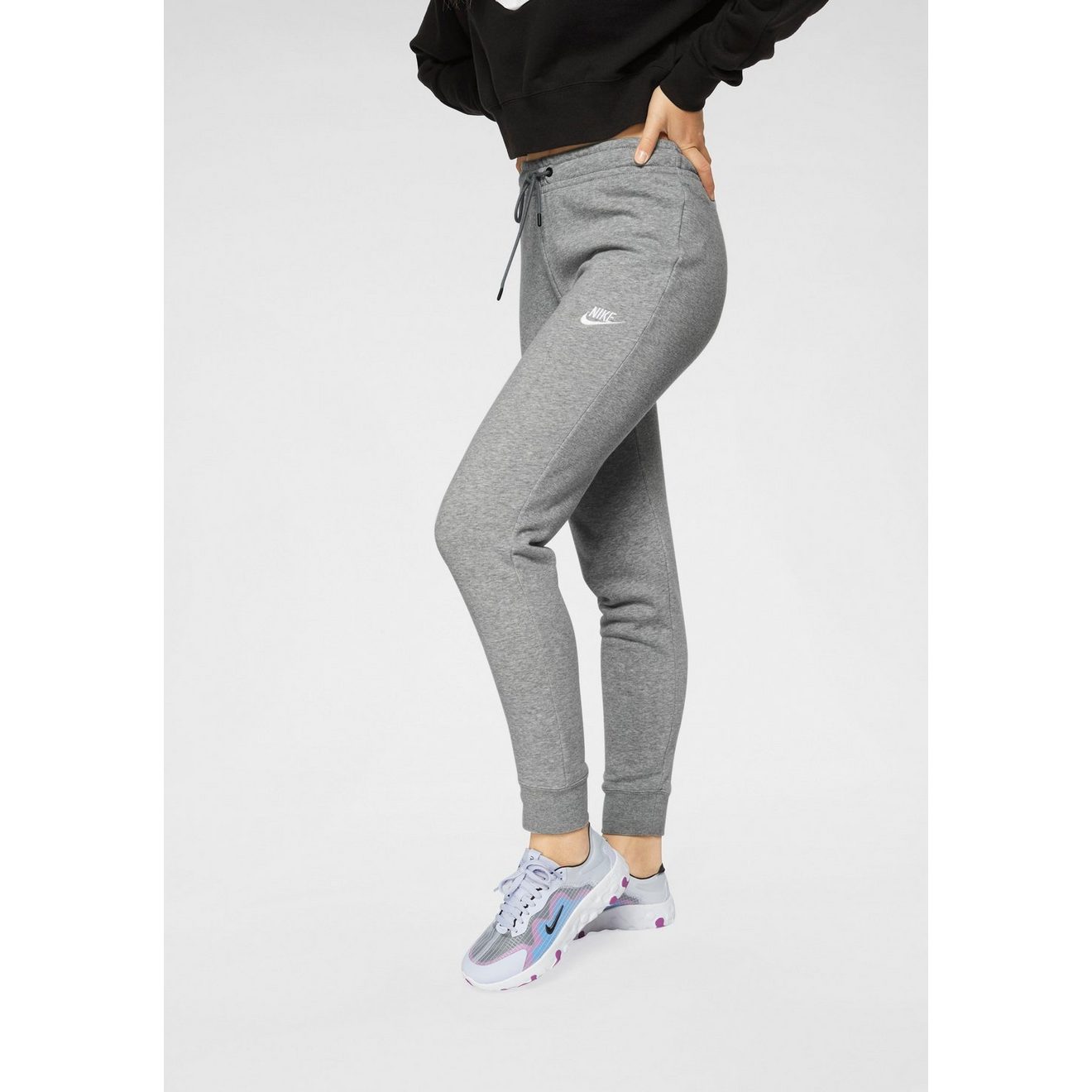 Nike Sportswear Joggingbroek ESSENTIAL WOMENS MID-RISE FLEECE PANT