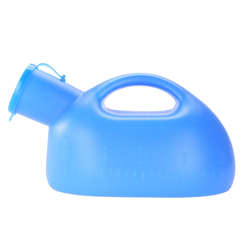 Beauty2ZY Urinoirs voor mannen, draagbaar urinoir, urinoir, 2000 ml grote capaciteit voor oude mannen kinderen