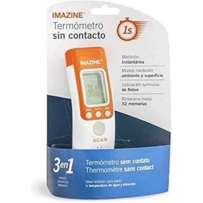 TECHSALES Thermomètre IR - IMAZINE - Frente-oïde - Noir - Standard - Précision rapide