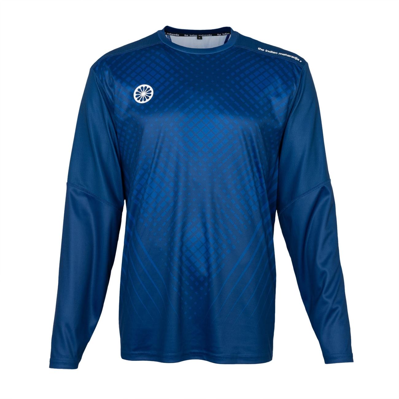 The Indian Maharadja Lucknow Jr Goalie Tee LS - Cobalt
