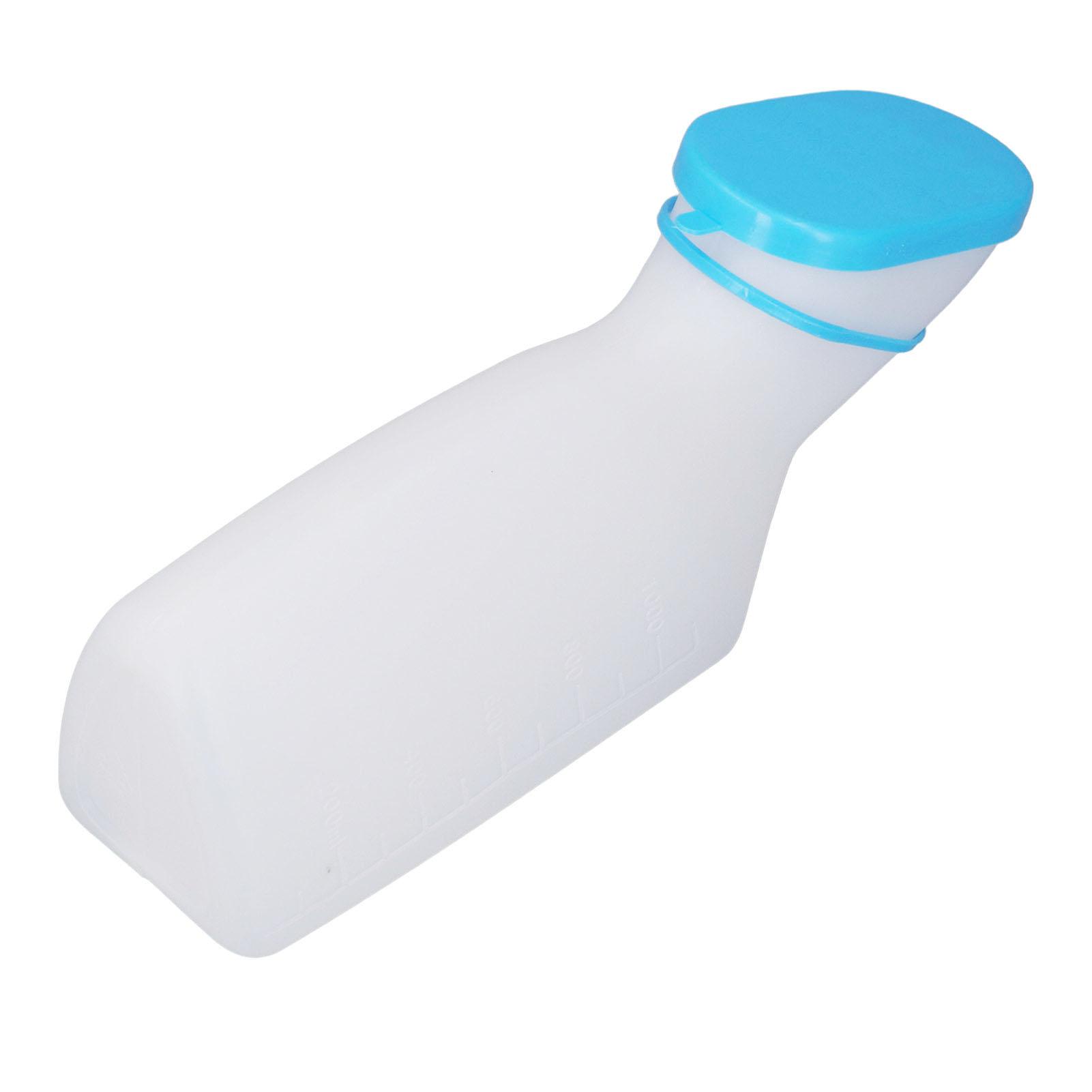 Meterk Lekvrije urinoirfles met grote capaciteit, lekvrij en draagbaar voor op reis, voor mannen en vrouwen 1000ml Female